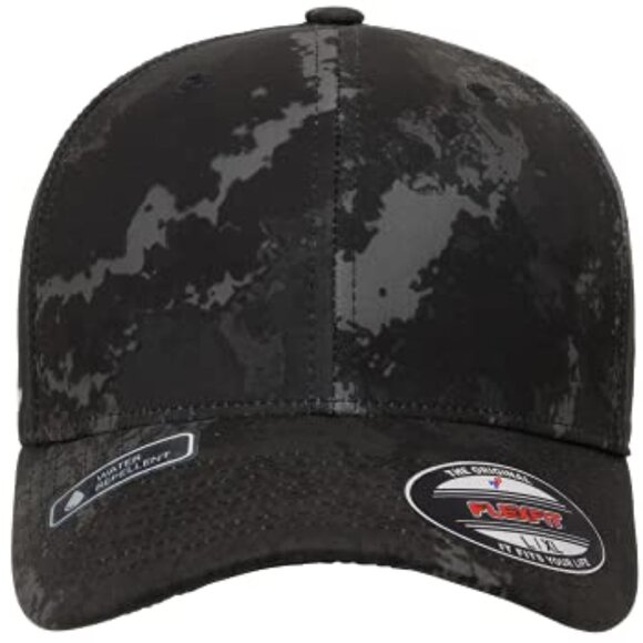 Standard Baseball Cap Mid-Profile Water-Resistant Fitted Stretch Tech - Picture 3 of 8